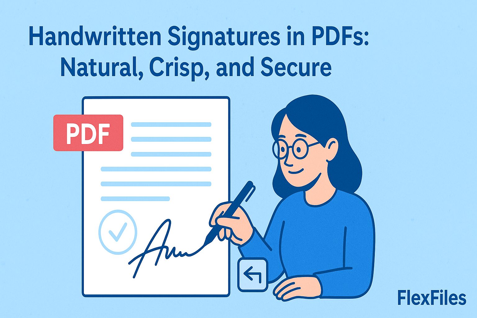 Handwritten signatures