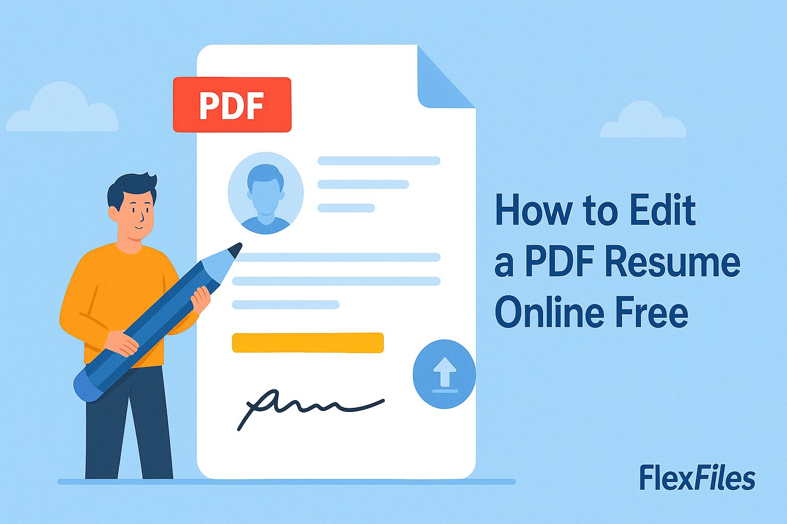 Edit PDF Resume