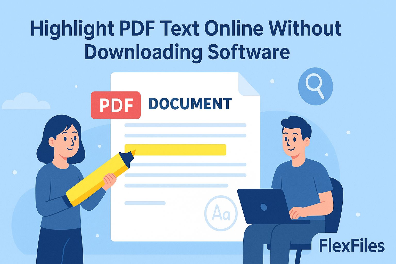 Highlight PDF Text
